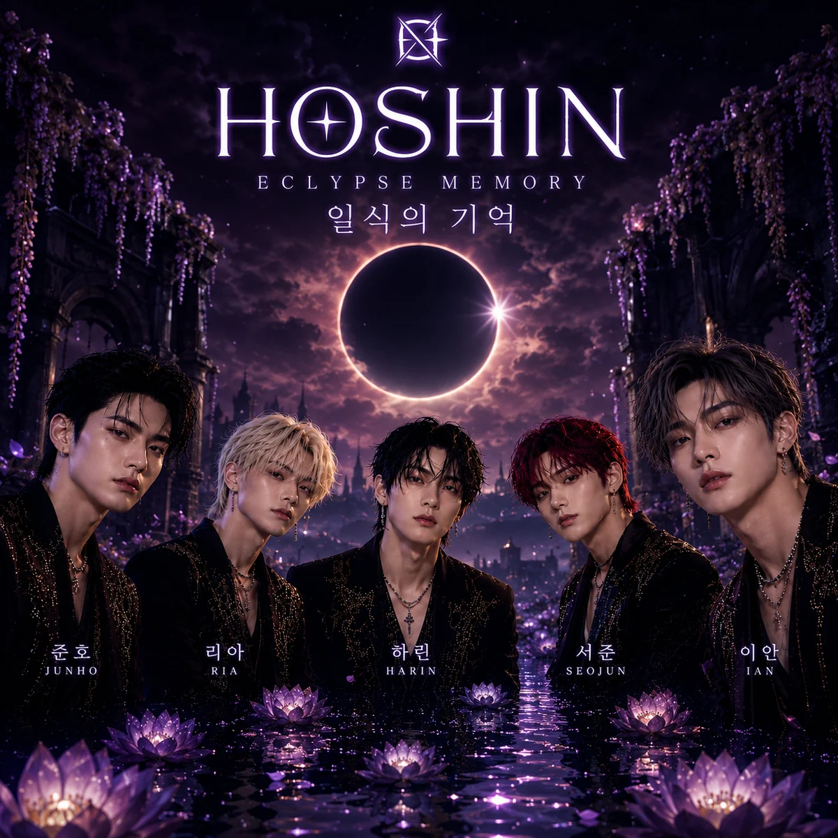 Pochette du single Eclypse Memory de HOSHIN