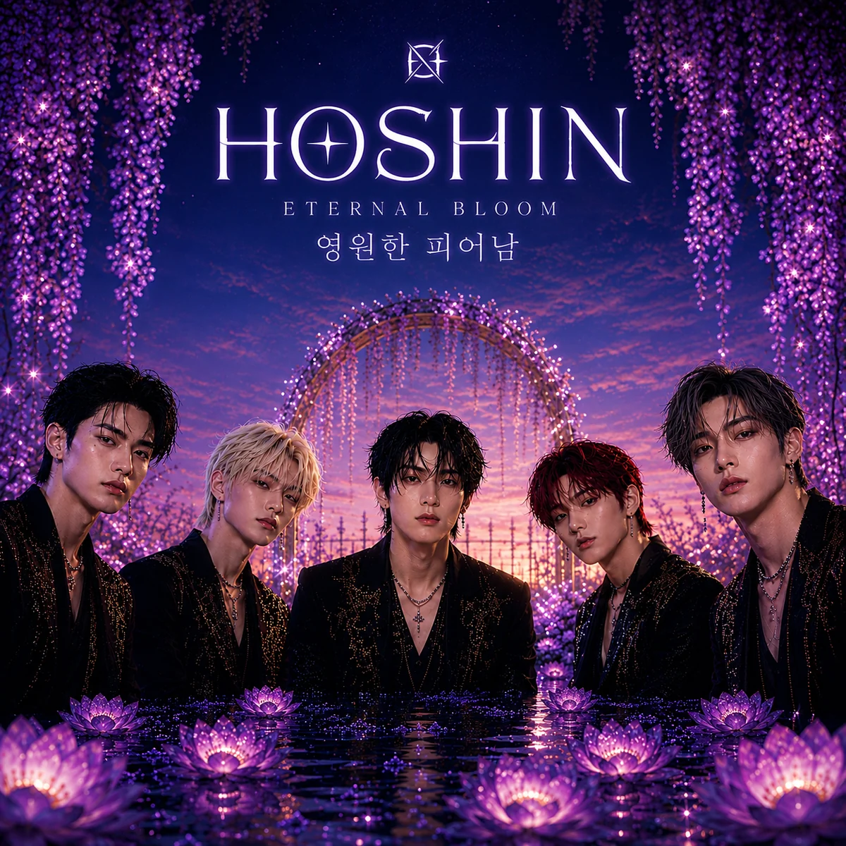 Pochette du single Eternal Bloom de HOSHIN