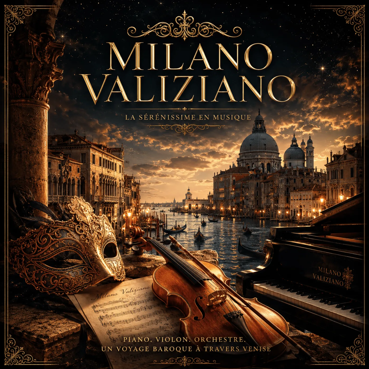 Pochette de l'album La Sérénissime de Milano Valiziano