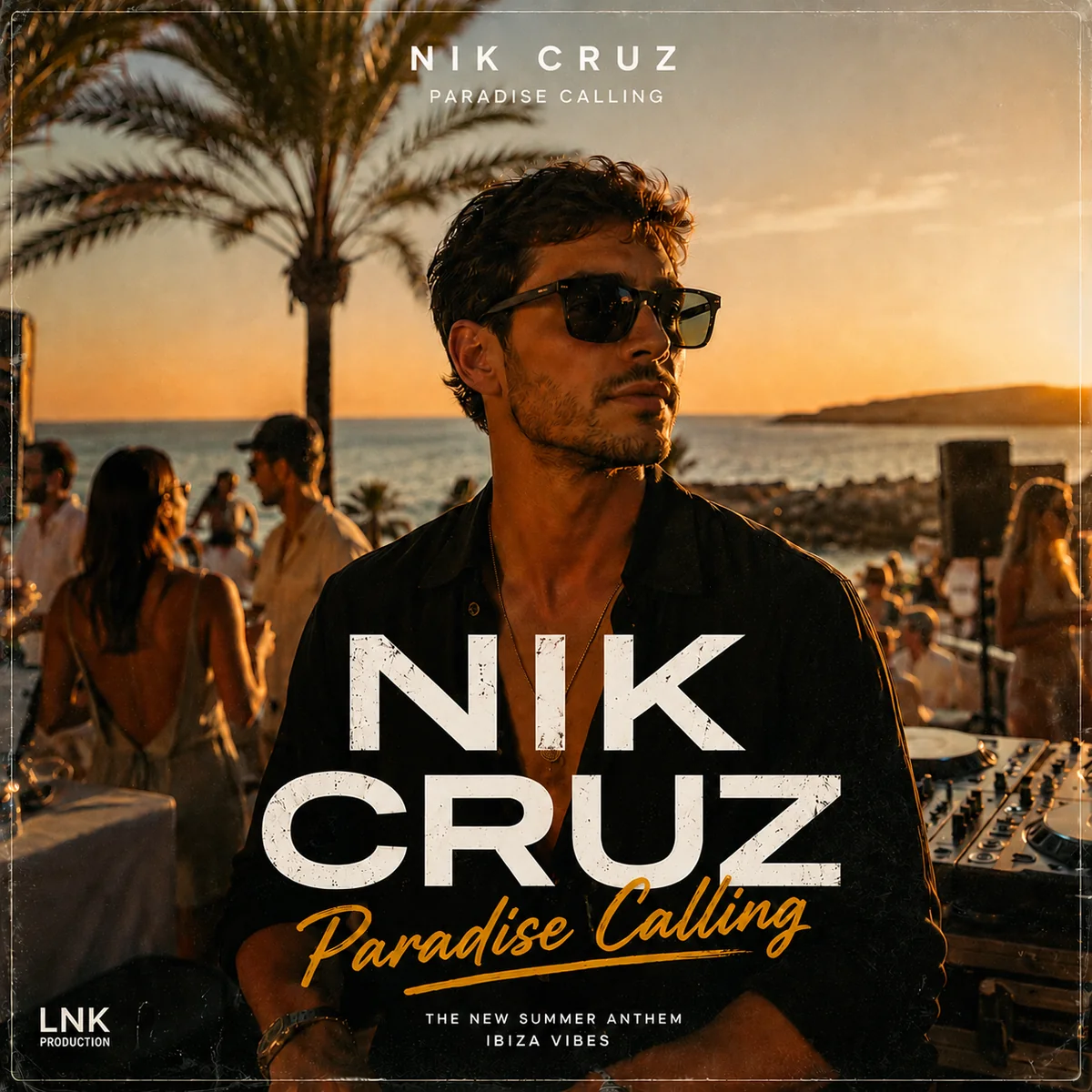 Pochette du single Paradise Calling (feat. Marina Bell) de Nik Cruz